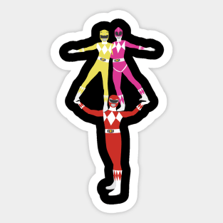 Go! Go! Acro Rangers Sticker